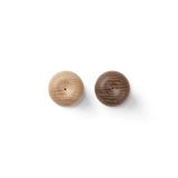 Kay Bojesen Menageri Salt and Pepper Set, Oak/Smoked Oak, H: 2.4", 2 Pcs. By Kay Bojesen