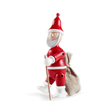 Kay Bojesen Santa Claus, Red/White, H: 7.7" By Kay Bojesen
