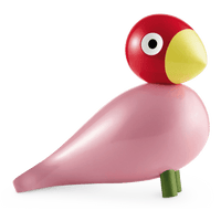 Kay Bojesen Songbird, Medium Rose/Red By Kay Bojesen