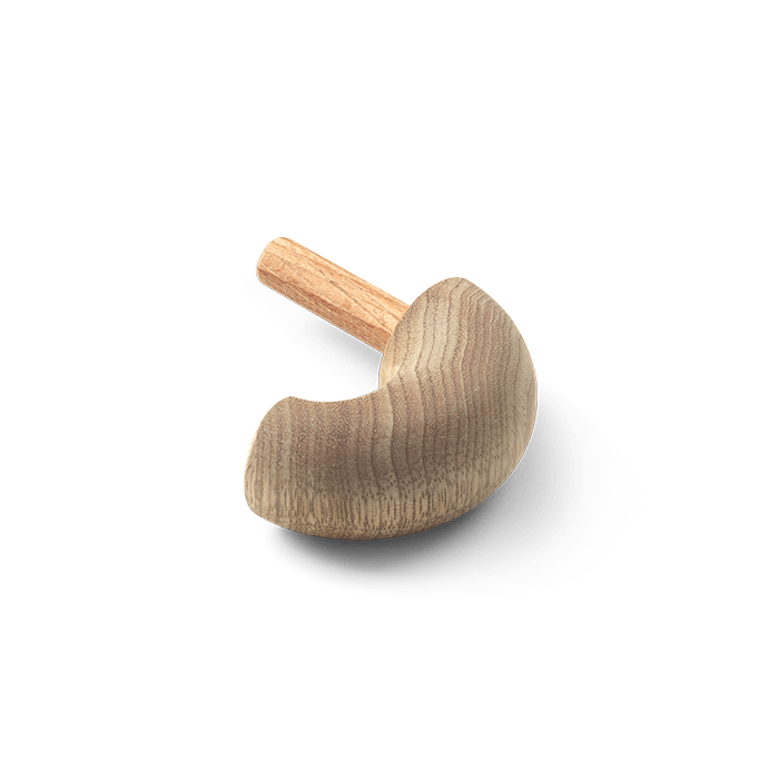 Kay Bojesen Spare Part for Monkey, Large Paw without Logo, Teak/Limba By Kay Bojesen