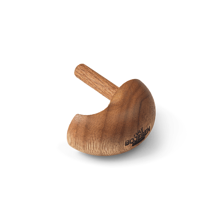 Kay Bojesen Spare Part for Monkey, Medium Paw with Logo, Teak/Limba By Kay Bojesen