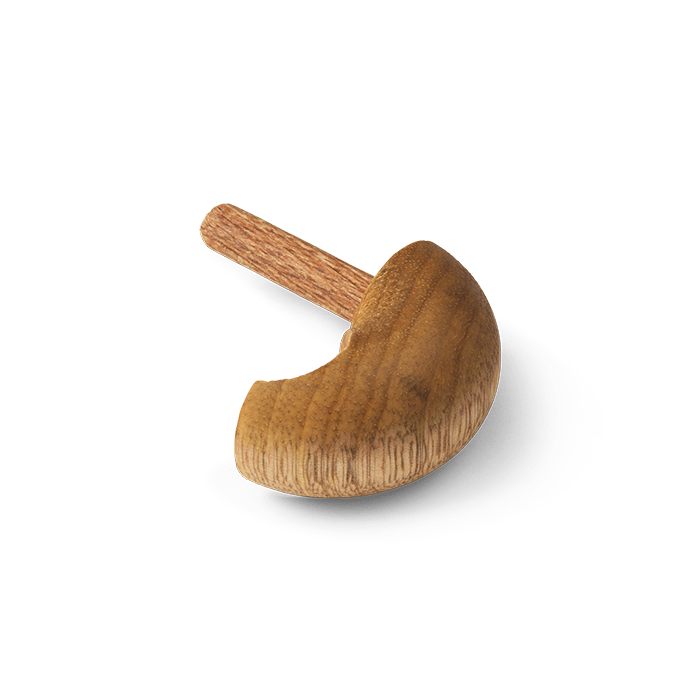 Kay Bojesen Spare Part for Monkey, Medium Paw without Logo, Teak/Limba By Kay Bojesen