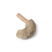 Kay Bojesen Spare Part for Monkey, Mini Paw with Logo, Teak/Limba By Kay Bojesen