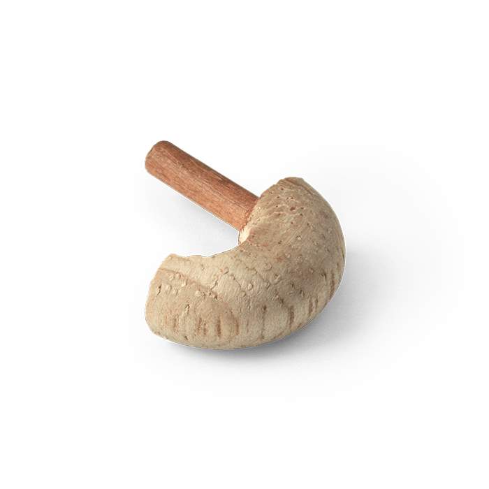 Kay Bojesen Spare Part for Monkey, Mini Paw without Logo, Teak/Limba By Kay Bojesen