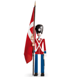 Kay Bojesen Standard-Bearer, Red/Blue/White Mini By Kay Bojesen