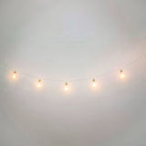 Stella Solar String Lights - lit, full length