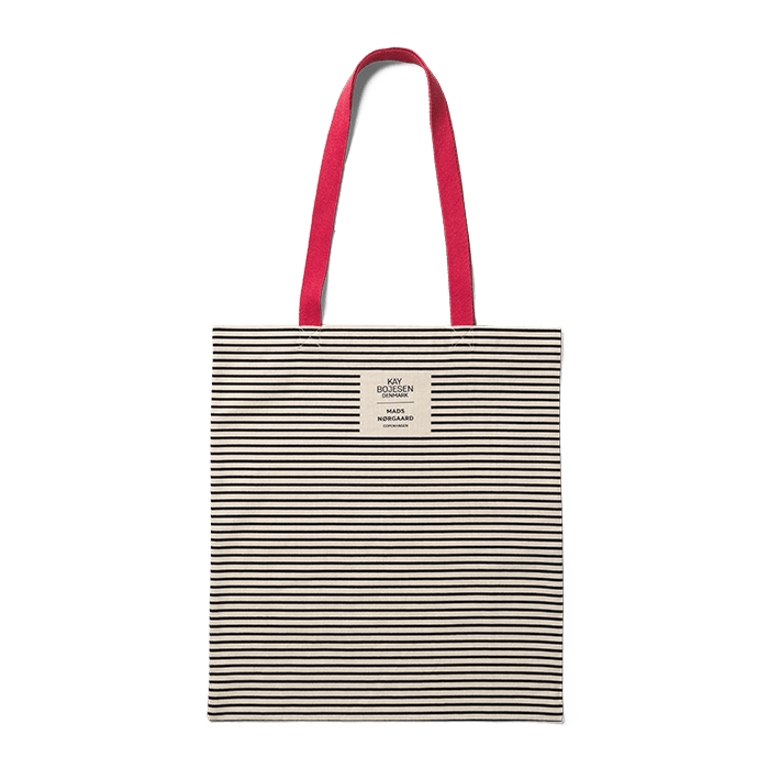 Kay Bojesen x Nørgaard paa Strøget Tote Bag Black/White By Kay Bojesen