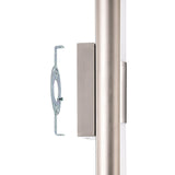 Colton 18-inch 2-light Brushed Nickel 5CCT LED Vanity Light with Etched Opal Glass Shades