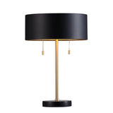 Gillian Table Lamp Gold By Renwil