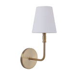 Milia Wall Sconce Burnished Brass By Renwil