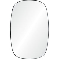 Bergen Wall Mirror Matte Black By Renwil