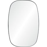 Bergen Wall Mirror Matte Black By Renwil