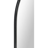 Ammar Wall Mirror Matte Black By Renwil
