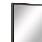 Annalise Wall Mirror Matte Black By Renwil