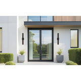 Jacks 36-inch Architectural Bronze 5CCT LED Exterior Wall Sconce