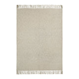Curtis Throw Blanket Beige By Renwil