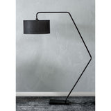 Penelin Floor Lamp Matte Black By Renwil