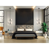 Julep 12-inch 3-light Matte Black Pendant Light with Opal Glass Shades