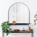 Wearstley Wall Mirror Black By Renwil