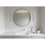 Overture 24-inch 2-light Polished Nickel 5CCT LED Vanity Light