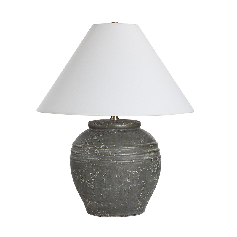 Lino Table Lamp Olive Wash By Renwil