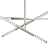 Overture 24-inch 6-light Polished Nickel 5CCT LED Chandelier