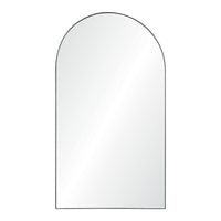 Farida Full Length Mirror Matte Black By Renwil