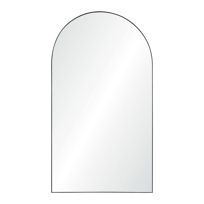 Farida Full Length Mirror Matte Black By Renwil
