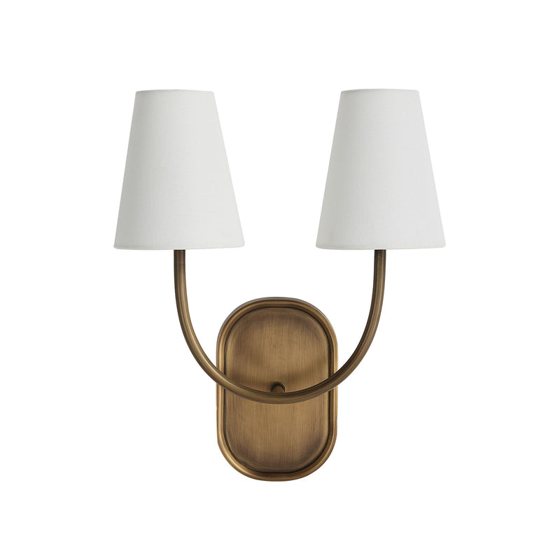 Maddie Plated Dark Antique Brushed Brass By Renwil
