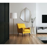 Radison  Floor Lamp Antique Brass By Renwil