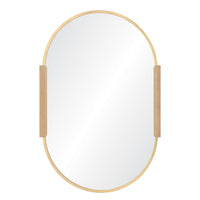 Kerianne Wall Mirror Gold Leaf By Renwil