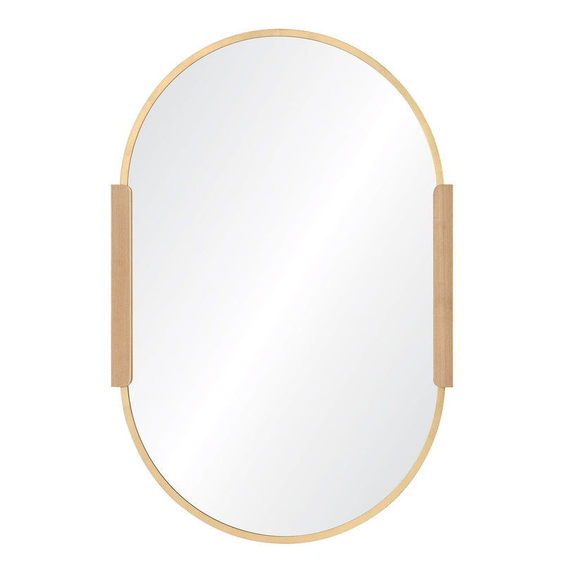 Kerianne Wall Mirror Gold Leaf By Renwil
