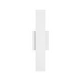 Jacks 22-inch Textured White 5CCT LED Exterior Wall Sconce