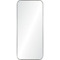 Delphinus Wall Mirror Satin NIckel By Renwil