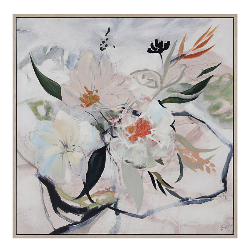 Daye  Canvas Art CREAM By Renwil