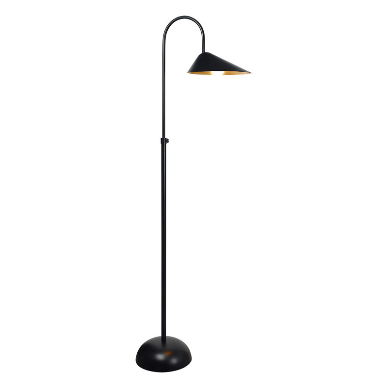 Forte Floor Lamp Matte Black By Renwil