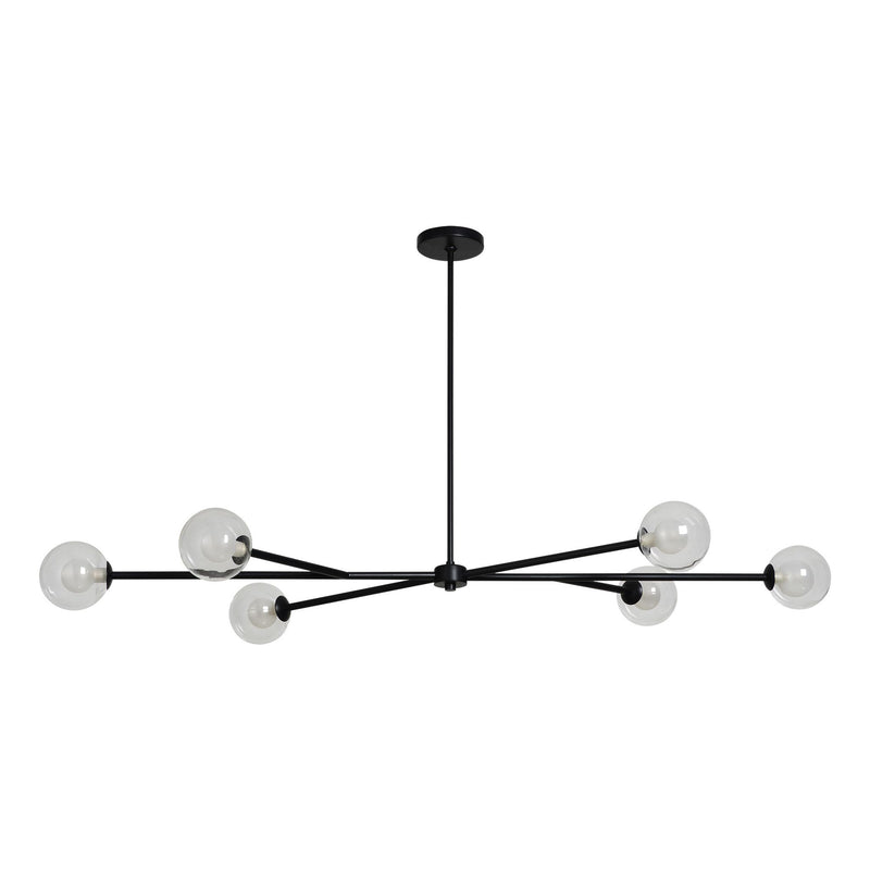 Endah Ceiling Fixture Matte Black By Renwil