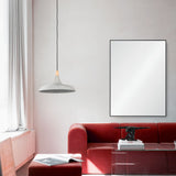 Raizel Wall Mirror Matte Black By Renwil