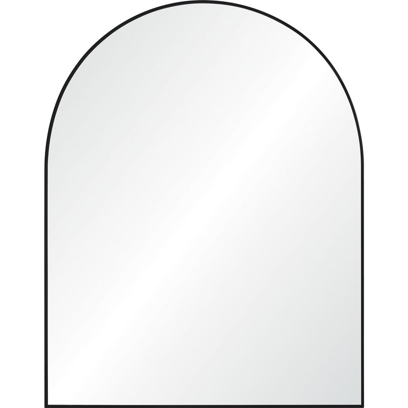 Lamia Wall Mirror Matte Black By Renwil