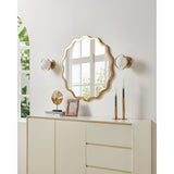 Parker 6-inch 1-light Champagne Gold Vanity Light with Etched Opal Glass Shade