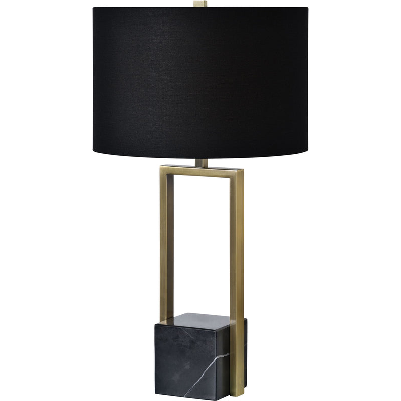 Arla Table Lamp Antique Brass By Renwil