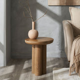 Honey Side Table Light Brown By Renwil