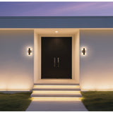 Jacks 15-inch Architectural Bronze 5CCT LED Exterior Wall Sconce