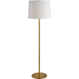 Radison  Floor Lamp Antique Brass By Renwil