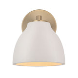 Mazia Wall Sconce Burnished Brass By Renwil
