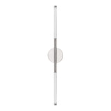 Overture 32-inch 2-light Polished Nickel 5CCT LED Vanity Light