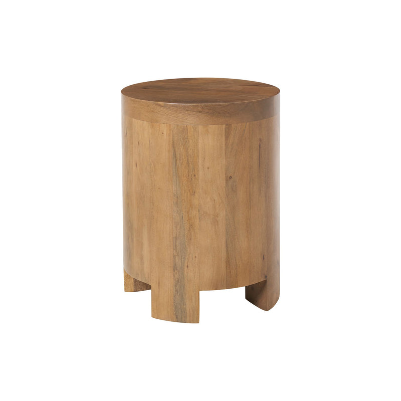 Salvatore Side Table Light Brown By Renwil