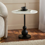 Corrine Table Matte Black By Renwil