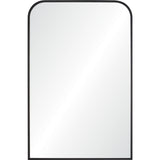 Jackline Wall Mirror Matte Black By Renwil