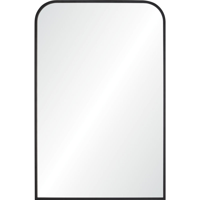 Jackline Wall Mirror Matte Black By Renwil
